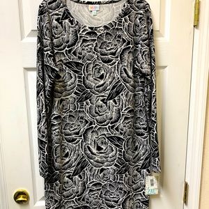 3xl LuLaRoe Debbie Dress Roses